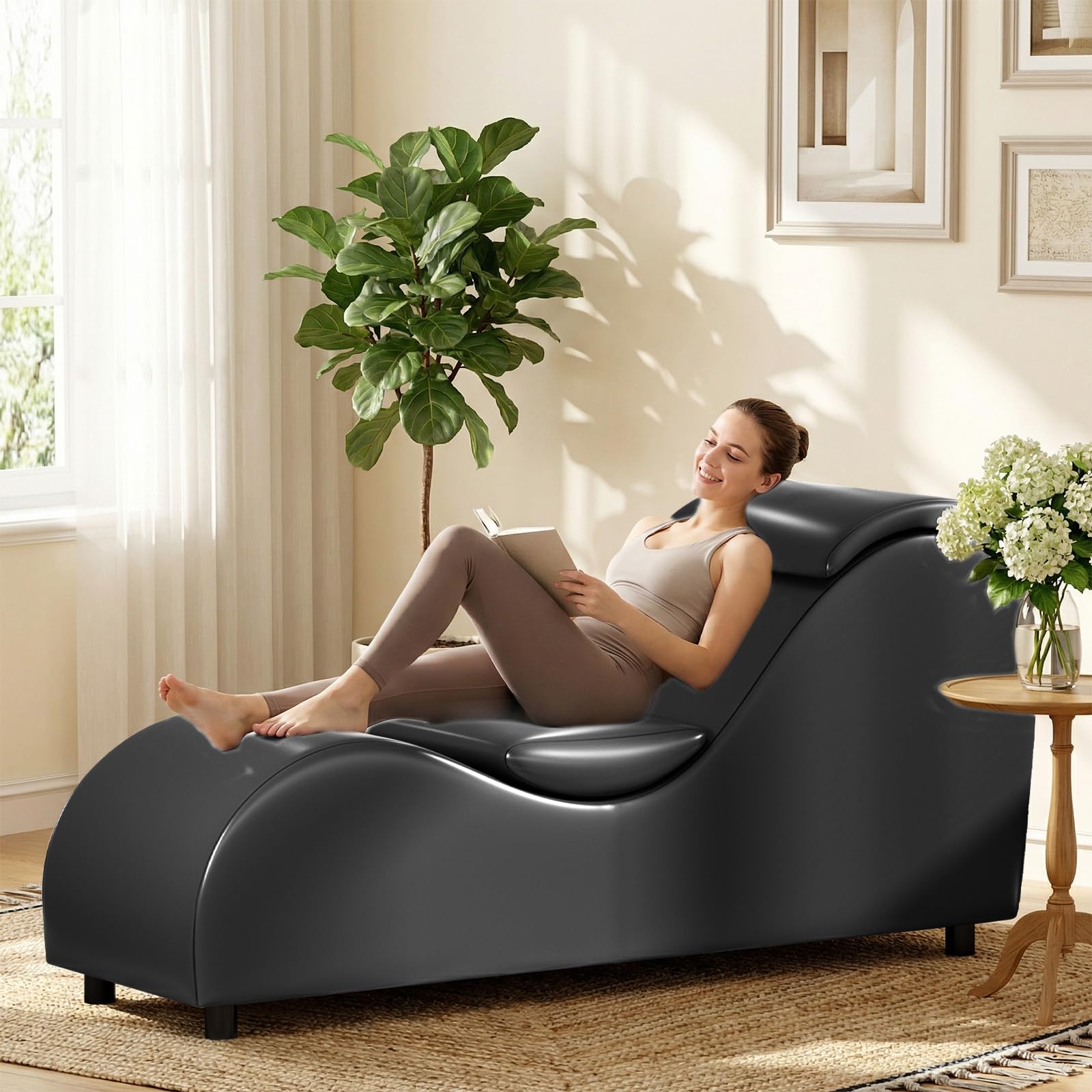 【BLACK ROSE】290 イージーチェアー Amazon.com: Ijuicy Yoga Training Chaise, Adjustable Cushion, Faux
